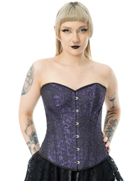 Amethyst Lace Corset - Vixxsin