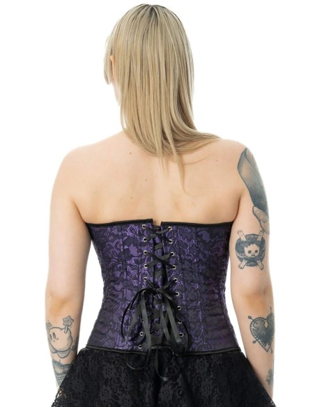Amethyst Lace Corset - Vixxsin