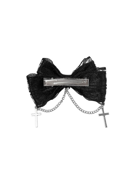 Lazo Para la Cabeza Gothic Lace en Negro