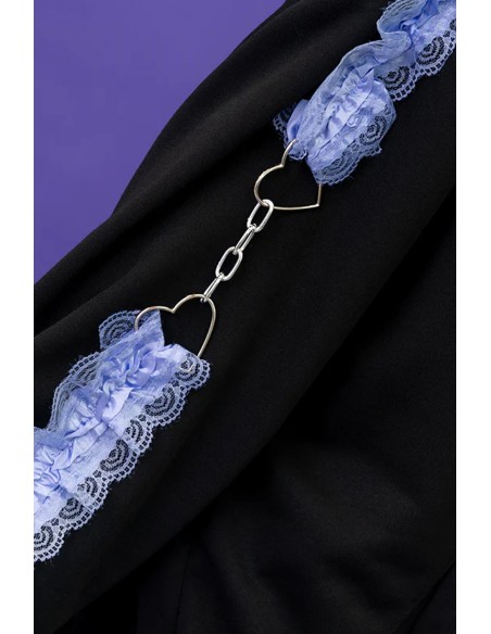 Chaqueta Love Punk en Negro x Indigo - ACDC Rag