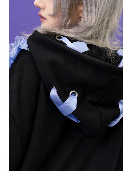 Chaqueta Love Punk en Negro x Indigo - ACDC Rag