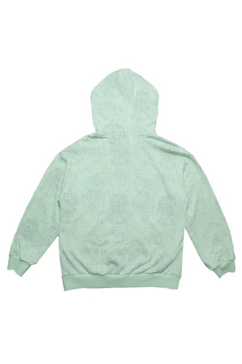 Star Hoodie in Green - Hashtag DDD x Oliwabiu