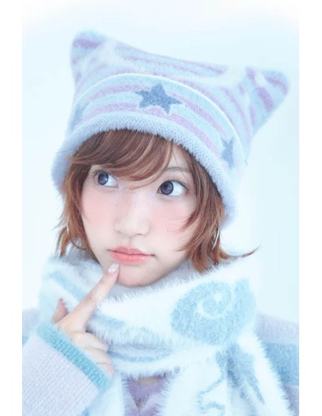 Gorro de Punto Reversible Music Note & Stare - Hashtag DDD