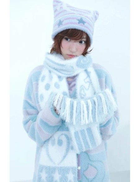 Blue Notes & Piano Extra Long Scarf - Hashtag DDD