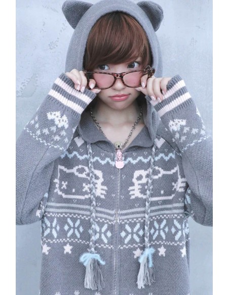 Chaqueta de Punto Kitty - Hashtag DDD