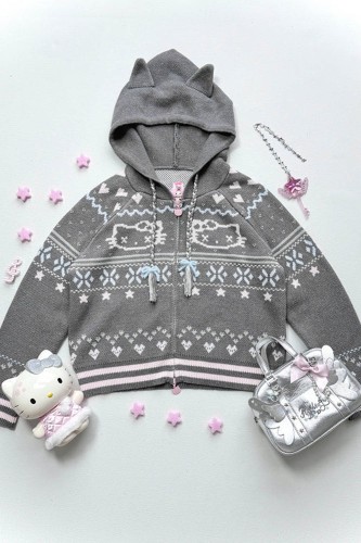 Chaqueta de Punto Kitty - Hashtag DDD 2