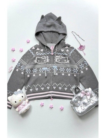 Chaqueta de Punto Kitty - Hashtag DDD