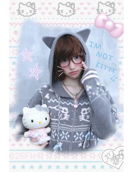 Kitty Knit Jacket - Hashtag DDD
