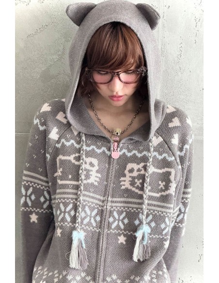 Chaqueta de Punto Kitty - Hashtag DDD