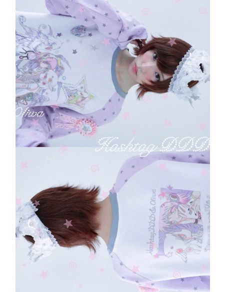 Star Angels Sweatshirt - Hashtag DDD x Oliwabiu