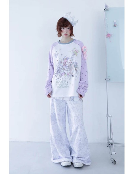 Star Angels Sweatshirt - Hashtag DDD x Oliwabiu