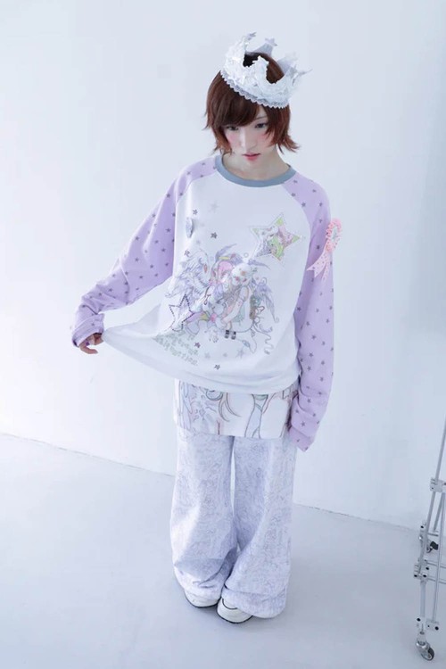 Star Angels Sweatshirt - Hashtag DDD x Oliwabiu