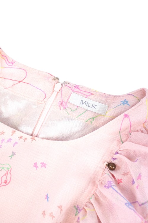 [2a mano] Vestido con Estampado de Horóscopo - MILK