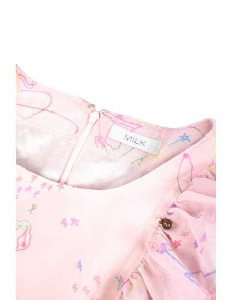 [2a mano] Vestido con Estampado de Horóscopo - MILK