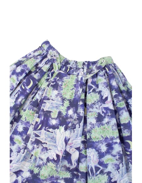 [Second Hand] Paraiso Du un Unicorn Skirt in Navy Blue - Alice and The Pirates