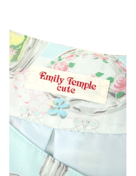 [2a mano] Falda Georgette Cosmetic en Azul - Emily Temple Cute