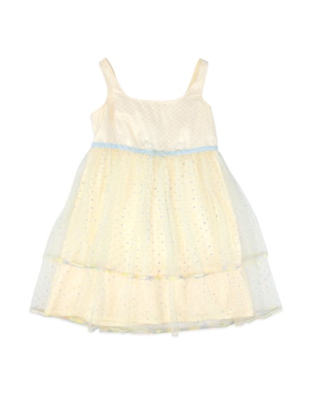 [2a mano] Vestido JSK Polka Dot en Crema - MILK