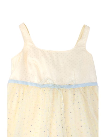 [2a mano] Vestido JSK Polka Dot en Crema - MILK
