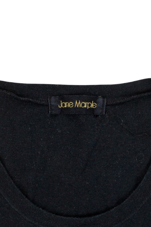 [2nd hand] Cutsew Theme Jam Print T-shirt in Black - Jane Marple