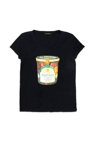 [2a mano] Camiseta Cutsew Theme Jam Print en Negro - Jane Marple