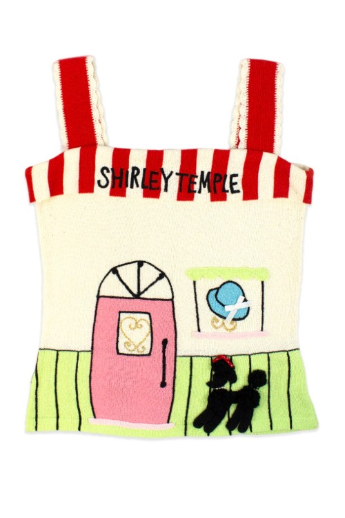 [2nd hand] Top '04 Spring Knit Camisole - Shirley Temple