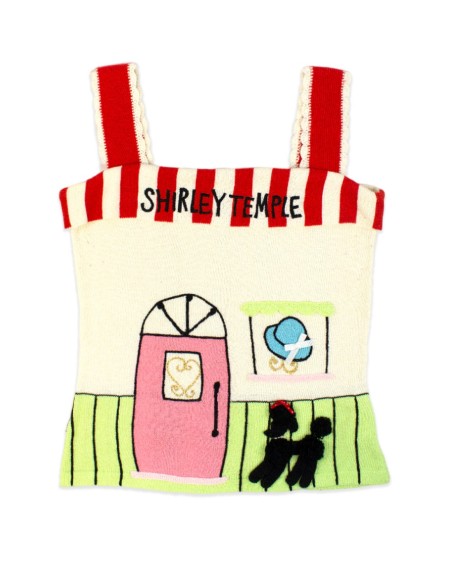 [2a mano] Top '04 Spring Knit Camisole - Shirley Temple