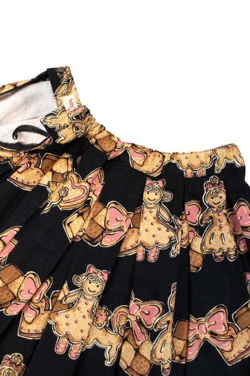 [Second Hand] Cookie Print Classic in Black - Emily Temple Cute