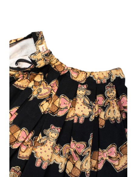 [Second Hand] Cookie Print Classic in Black - Emily Temple Cute