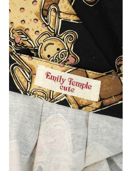 [Second Hand] Cookie Print Classic in Black - Emily Temple Cute