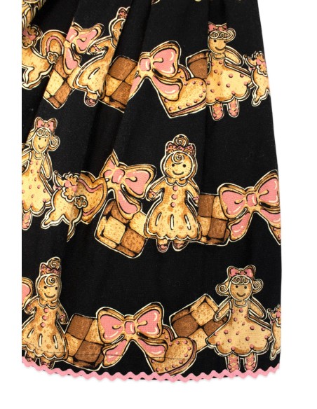 [Second Hand] Cookie Print Classic in Black - Emily Temple Cute