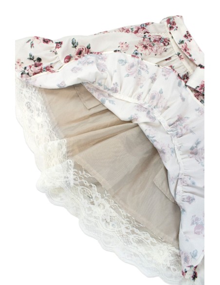 [Second Hand] Floral Printed Skort - Axes Femme