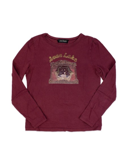 [2nd hand] Long Sleev Cutsew Swan Lake - Jane Marple