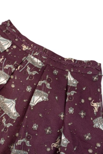 copy of [Second Hand] Cookie Print Classic in Black - Emily Temple Cute 2