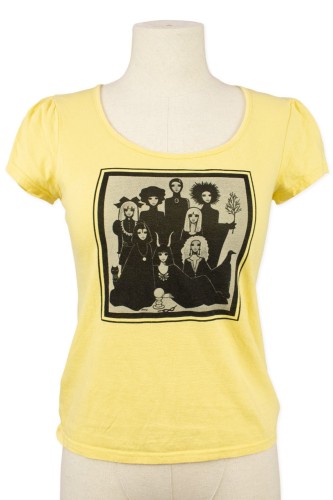 [Second hand] Yellow Print T-shirt - Rune Naito