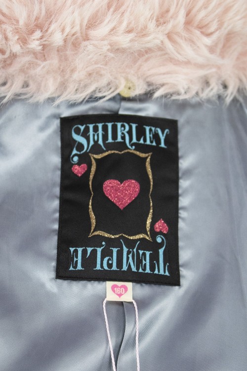 Cream Crown Gobelin Coat - Shirley Temple