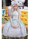 OP Lolita Dolly Macaron Dress in Mint + Headbow - Infanta