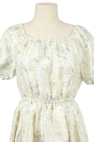 [2a mano] Vestido OP Butterflies & Letters en Amarillo - Axes Femme 2