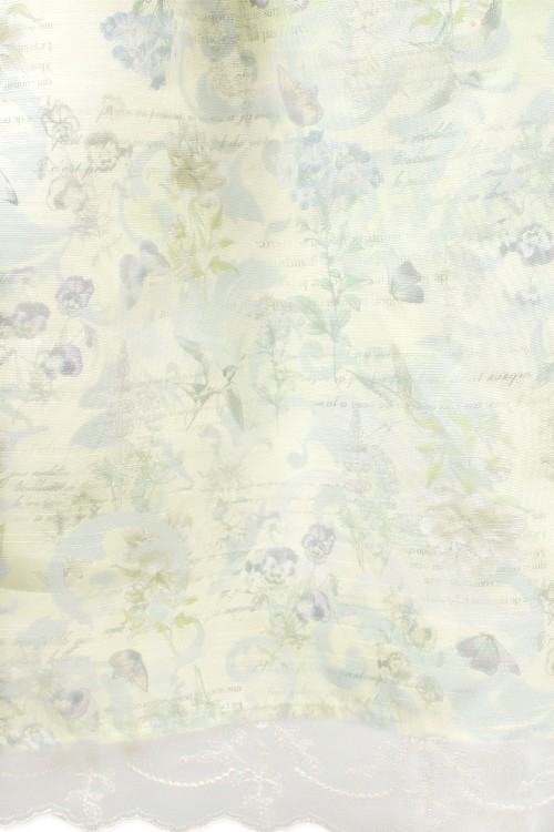 [Second hand] OP Butterflies & Letters Dress in Yellow - Axes Femme