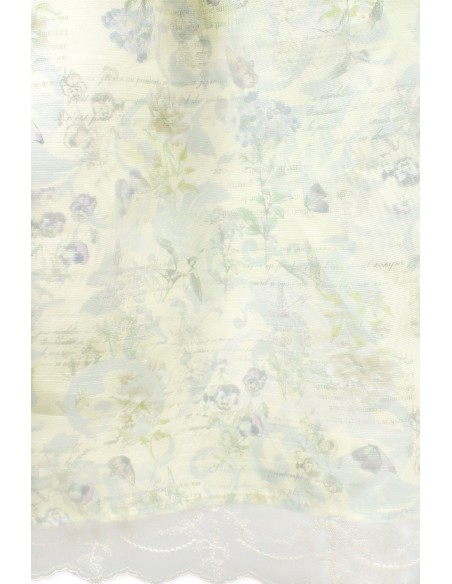 [Second hand] OP Butterflies & Letters Dress in Yellow - Axes Femme