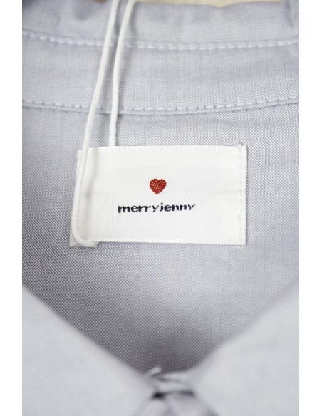 [2a mano] Vestido Camisero con Capa en Azul - Merry Jenny