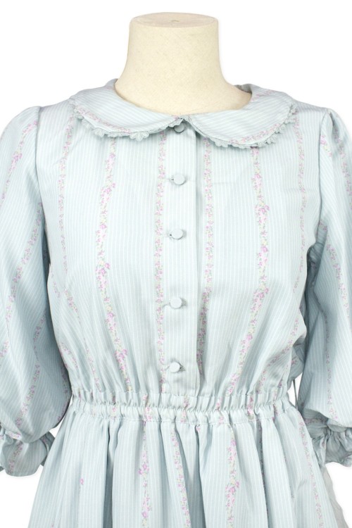 [2a mano] Vestido Floral en Azul - Lodispotto