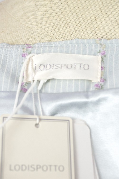 [Second Hand] Floral Dress in Blue - Lodispotto