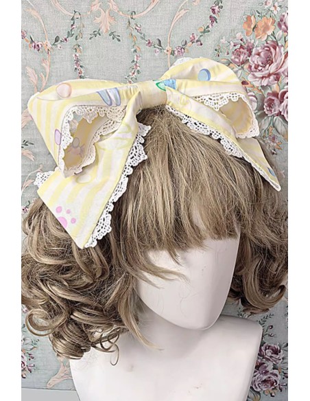 OP Lolita Dolly Macaron Dress in Yellow + Headbow - Infanta