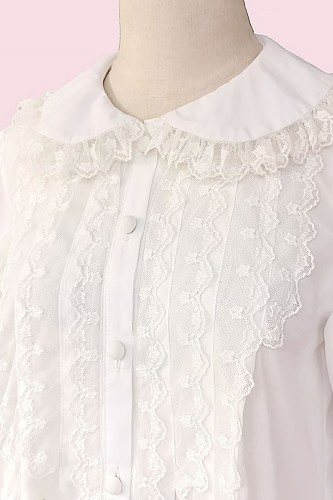 Lolita Starry Sky Blouse in White - Infanta 2