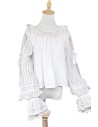 Lolita Morning Dew Blouse in White - Infanta