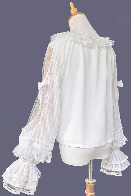 Blusa Lolita Morning Dew en Blanco - Infanta