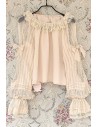 Lolita Morning Dew Blouse in Beige - Infanta