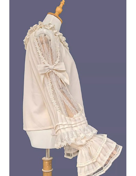 Blusa Lolita Morning Dew en Beige - Infanta