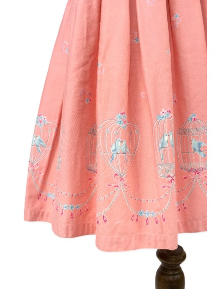 [2a mano] Vestido JSK Birdcage Print en Rosa - Emily Temple Cute