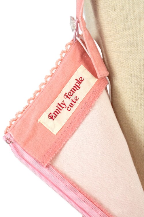 [Second Hand] JSK Birdcage Print Dress in Pink - Emily Temple Cute